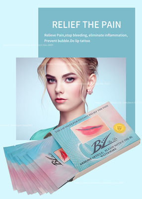 Tatuaje de labios Anestésico de labios Pasta de labios maquillaje permanente almohadilla para adormecer labios