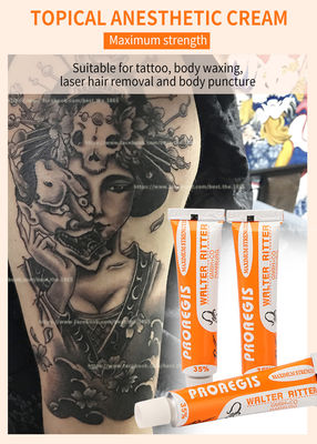 Crema anestésica entumecida BL Proaegis el 35% del tatuaje del cuerpo para el maquillaje permanente