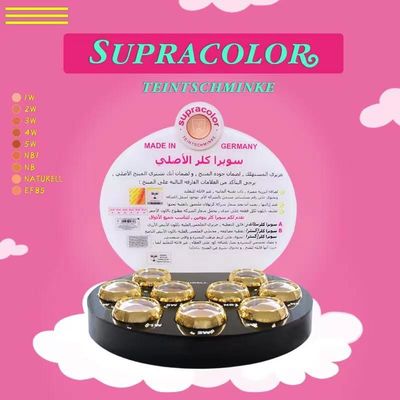 20 cosméticos impermeables del control del aceite de Kryolan Supracolor de los colores sueltan para la piel exterior