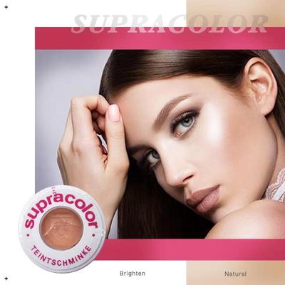 20 cosméticos impermeables del control del aceite de Kryolan Supracolor de los colores sueltan para la piel exterior