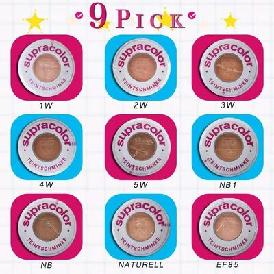 Fundación de maquillaje a prueba de protector facial