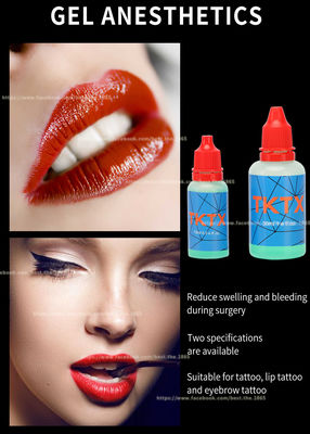 verde original 30ml del gel del tatuaje del 40% que entumece 15ml 30ml TKTX altamente eficaz