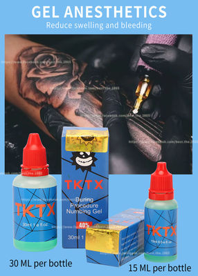 verde original 30ml del gel del tatuaje del 40% que entumece 15ml 30ml TKTX altamente eficaz