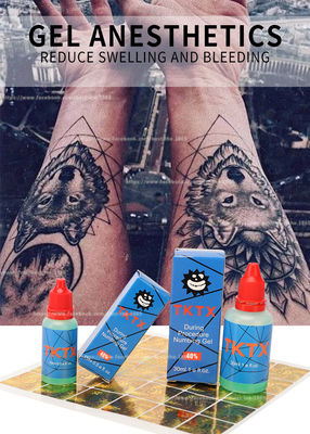 verde original 30ml del gel del tatuaje del 40% que entumece 15ml 30ml TKTX altamente eficaz