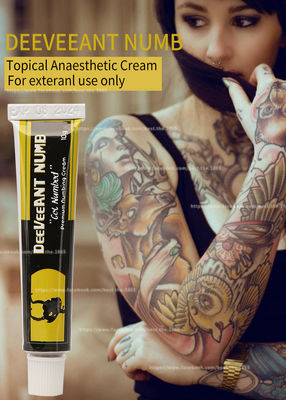 Crema que entumece alérgica anti 10g Hong-Kong de la lidocaína anestésica de la crema que entumece 10g Deeveeant
