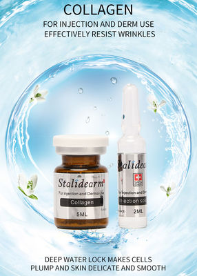 Solución inyectable de mesoterapia de colágeno Exosome Skin Booster Relleno dérmico