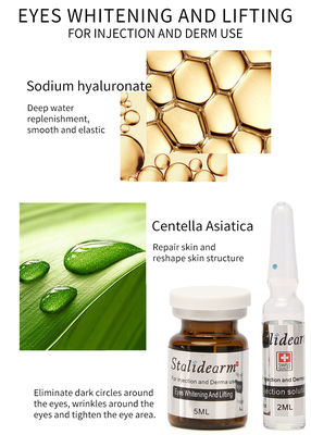 Blanqueamiento y levantamiento de ojos Solución de mesoterapia Exosome Skin Booster