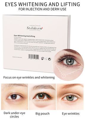 El ojo de Stalidearm que blanquea arrugas antis de la inyección del suero de la juventud pela la esencia de elevación de Derma Microneedling
