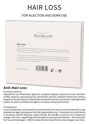 Suero de exosoma capilar inyectable France Original Stalidearm Solución de mesoterapia para el crecimiento del cabello