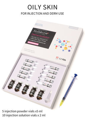 Inyección de exosoma potenciador de la piel ‏Solución de mesoterapia para piel grasa