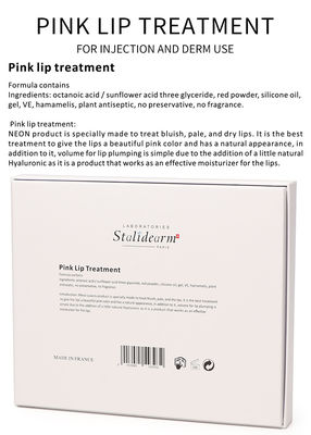 Esencia de la reparación del labio de Derma Microneedling Mesotherapy del suero del tratamiento de la inyección del labio del rosa de la marca de Stalideram