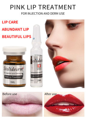 Esencia de la reparación del labio de Derma Microneedling Mesotherapy del suero del tratamiento de la inyección del labio del rosa de la marca de Stalideram