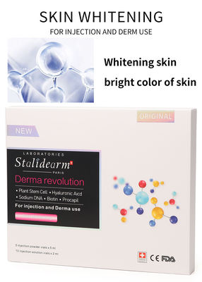Solución de mesoterapia Exosome Skin Booster Set de suero inyectable para blanqueamiento de la piel