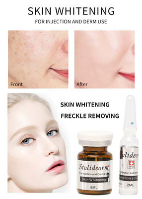 Solución de mesoterapia Exosome Skin Booster Set de suero inyectable para blanqueamiento de la piel