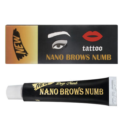 Crema anestésica para anestesia de nano-nudo