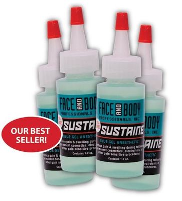 Tatuaje anestésico del gel azul de Sustaine de la lidocaína que entumece la alergia anti 1.2OZ