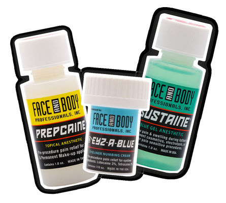 Tatuaje anestésico del gel azul de Sustaine de la lidocaína que entumece la alergia anti 1.2OZ