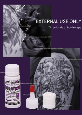 Gel del OEM Logo Pain Free Tattoo Anesthetic del gel 30ml del tatuaje permanente del maquillaje que entumece
