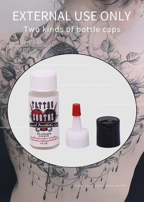 El gel que entumece del tatuaje de la belleza TKTX calma el gel tópico anestésico para la perforación del cuerpo