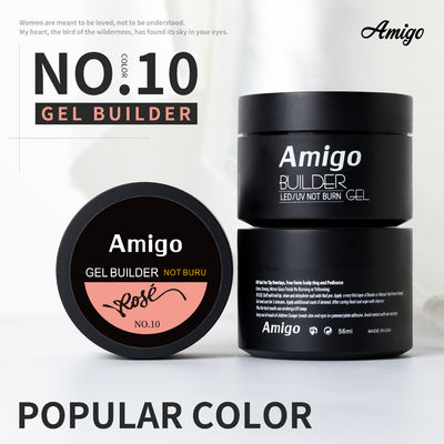 Esmalte del esmalte de uñas del gel de la resina LED que ningún olor empapa del constructor Gel