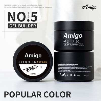 Muestra libre de los colores del polaco 20 del gel de la resina de la extensión de Gel 56ml del constructor del clavo del ODM