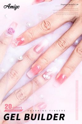 constructor ULTRAVIOLETA Gel No del clavo 56ml .5 color duro libre inodoro del esmalte 20 del HQ