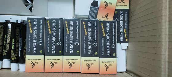 crema NANA del alivio del dolor de la lidocaína del ungüento del tatuaje que entumece nano 10G
