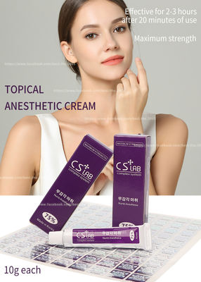Retiro del tatuaje del laser que entumece la crema anestésica 10g CSLab el 75%