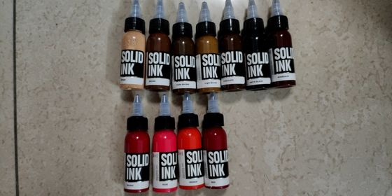 Tinta permanente de Tatttoo de la tinta sólida del pigmento 30ML 60ML del maquillaje del color natural
