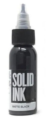 Tinta un 30ML que colorea más rápido 60ML de Matte Black Solid Ink Tattoo para el maquillaje permanente