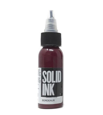 Tinta 60ML 120ML del tatuaje de la tinta sólida de Burdeos aprobada por la FDA