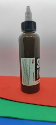 Tinta orgánica Brown oscuro 30ML 260ML del tatuaje de la tinta sólida del vegano no tóxico