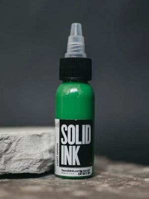 Pigmento micro verde 30ML 60ML 120ML 260ML de la tinta del tatuaje de la tinta sólida