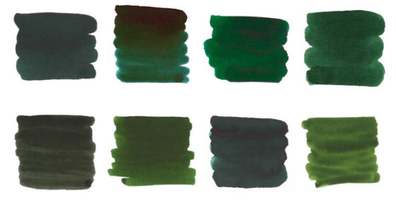Pigmento micro verde 30ML 60ML 120ML 260ML de la tinta del tatuaje de la tinta sólida