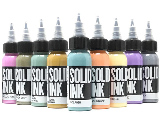Estupendo concentró toda la tinta sólida natural del tatuaje de Rose Black 120ml de la tinta del tatuaje