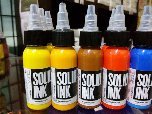 Estupendo concentrado toda la tinta sólida natural Rose Black del tatuaje 120ml