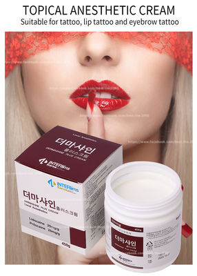 la crema tópica de la lidocaína 450G/la crema que entumece para la cara Microneedling tatúa maquillaje permanente