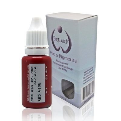 Tinta permanente cosmética del tatuaje del maquillaje del pigmento puro micro de Biotouch para los labios de la ceja