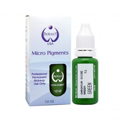 Tinta permanente cosmética del tatuaje del maquillaje del pigmento puro micro de Biotouch para los labios de la ceja