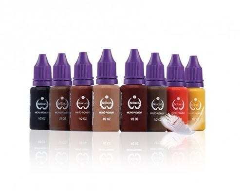 el cosmético permanente del maquillaje de Brown del pigmento de 15ml Biotouch Microblading entinta el 1/2 onza