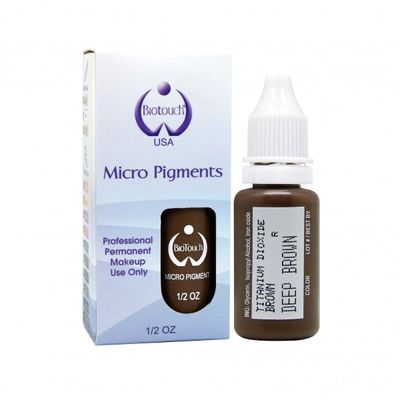 Tinta cosmética 15ml del tatuaje del maquillaje permanente puro del pigmento de Biotouch de 30 colores