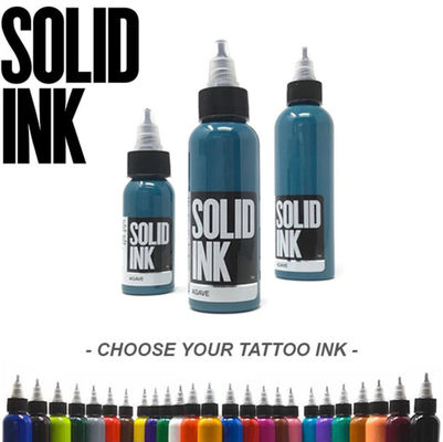 Los colores no peligrosos tatúan el pigmento 30ML sólido 60ML de la tinta con glicerina