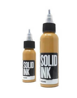 Pigmento micro 30ML 60ML 120ML 260ML de la tinta sólida de la tinta ocre del tatuaje