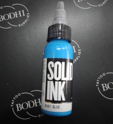 Pigmento permanente 30ML 60ML 120ML 260ML de los azules cielos de la tinta del tatuaje de la tinta sólida del maquillaje