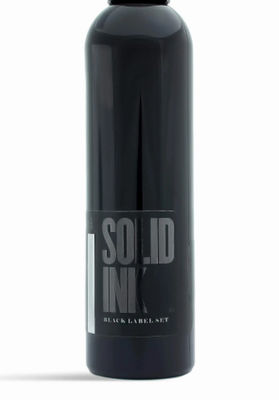 Alineación del pigmento puro temporal 120ML 260ML de la tinta del tatuaje de la tinta sólida del cuerpo negro