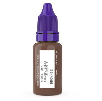 Ceja micro de las fuentes de Brownie Pigment Color Permanent Makeup Microblading del pigmento de Biotouch que sombrea MicrGel polishgmentation