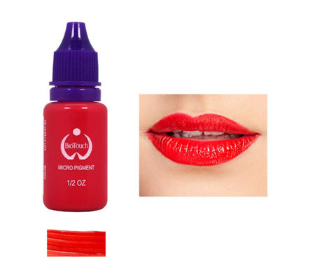 Ceja permanente de las fuentes de Microblading del maquillaje del pigmento de Biotouch del color rojo micro del pigmento que sombrea MicrGel polishgmentation