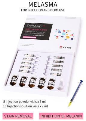 Caja fuerte del suero del uso de la inyección de Melasma y buen sistema del suero de Mesotherapy 5ml/bottle del efecto