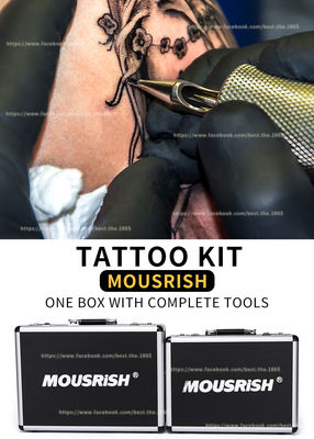 Talla media completa de las herramientas de Kit Mousrish One Box With del tatuaje y caja de gran tamaño del tatuaje