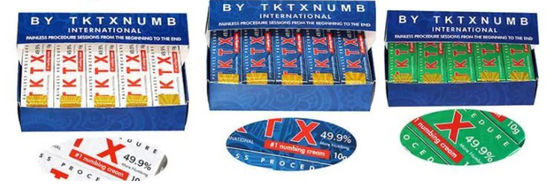 TKTX Tattoo Crema para adormecer maquillaje permanente Crema anestésica Tatuaje de labios y cejas de alta calidad